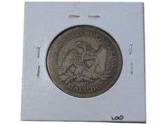 1854-O Seated Liberty Half Dollar  - Small Letters, VG10
