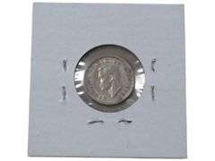 1943 Great Britain Silver Threepence  KM848