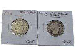 1914 1915 BARBER QUARTER