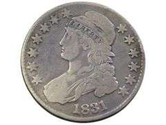 1831 BUST HALF DOLLAR