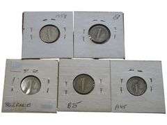 MERCURY DIME LOT EARLY DATES