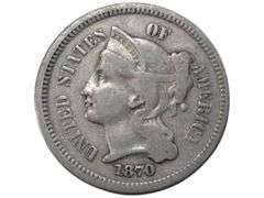 1870 3 Cent Piece
