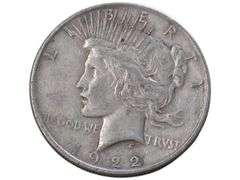 1922 Peace Silver Dollar