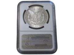 1890 Morgan Silver Dollar $1 MS 61 NGC Graded