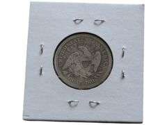 1853 SEATED QUARTER