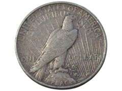 1922 D Peace Silver Dollar