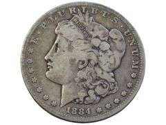 $1 1884-S NICE DATE MORGAN SILVER DOLLAR