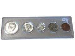 1964 U.S. Mint Year Set in Whitman Holder - Half, Quarter, Dime, Nickel, cent Collection