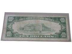 1929 $10 Federal Reserve Bank Note - Cleveland, Ohio