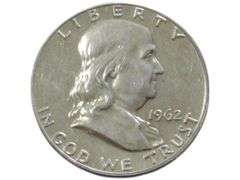 1962 PROOF FRANKLIN HALF