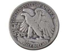 1941 S Walking Liberty Half Dollar Silver