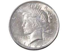 1922 Peace Silver Dollar