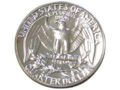 1962 Washington Quarter Dollar  - Liberty Minted Silver