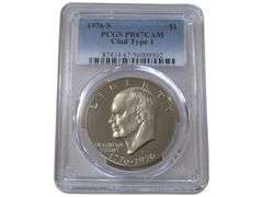 1976-S Eisenhower Dollar PCGS PR67CAM Clad Type 1