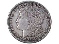 1921 Morgan Silver Dollar