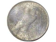 1924 Peace Silver Dollar  - Vintage Collectible Currency