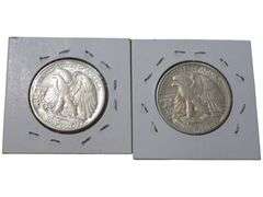 1943 & 1945-D Walking Liberty Half Dollar