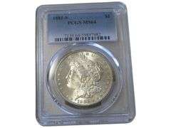 1881-S Morgan Silver Dollar PCGS MS64