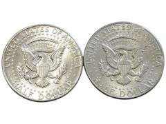 2 SILVER 1964 KENNEDY HALF DOLLARS