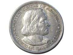 1893 Columbian Exposition Half Dollar  - U.S. Silver Commemorative