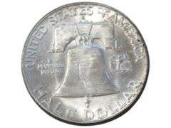 1949 S Franklin Half Dollar  - Vintage Collector's Item