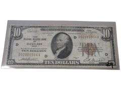 1929 $10 Federal Reserve Bank Note - Cleveland, Ohio