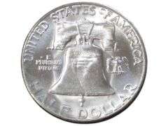 1951 S Franklin Half Dollar Silver