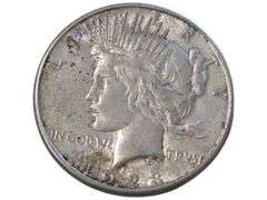 1923 Peace Dollar Silver