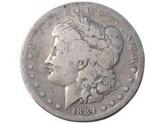 $1 1884-S Morgan Silver Dollar