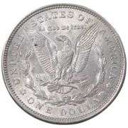 $1 1921 MORGAN SILVER DOLLAR SCRATCHES