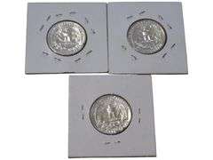 1962, 1964 Proof Washington Quarter  Set - 3 s Total