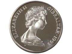 King George I Commemorative 1 Crown  - House of Hanover 1714-1727