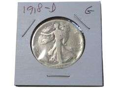 1918-D Walking Liberty Half Dollar