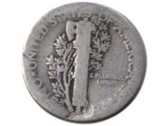 1916 Mercury Dime - US Silver  Vintage Collectible