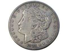 1921 S Morgan Silver Dollar