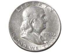 1950 Franklin Half Dollar