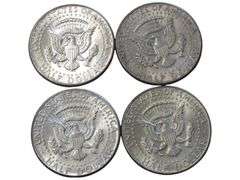 1964 Kennedy Half Dollar Silver  Set - Lot of 4
