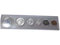 1962 U.S. Mint Proof  Set Philadelphia - Franklin Half, Quarter, Dime, Nickel, Cent