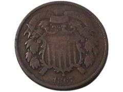 1867 Two-Cent Piece – Antique U.S.