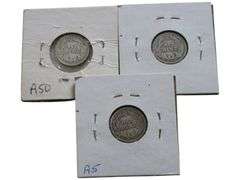 LOT OF BARBER DIMES