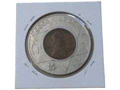 1948-S Abbott Lighting Company Good Luck Token with One Cent