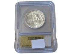 1925 Stone Mountain Half Dollar - ICG AU58 Details