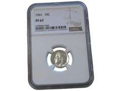 1961 Roosevelt Dime NGC PF 67 Certified