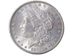 1880 Morgan Silver Dollar