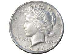 1924 Peace Silver Dollar