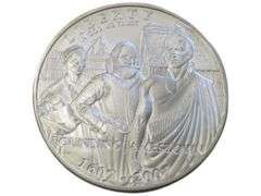 $1 Silver 2007 James Town Commemorative