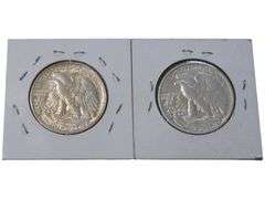 1940 & 1943 Walking Liberty Half Dollar s - Uncirculated