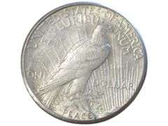 1922 S Liberty Peace Silver Dollar