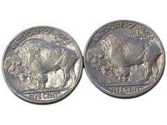 1936 & 1937 D Buffalo Nickels