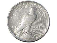 1924 Peace Silver Dollar